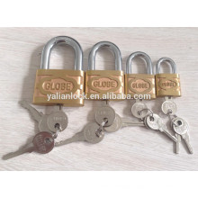 New wood door lock Golden colour Cast iron Globe brand Padlock